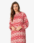KATYUM VISKOSEKJOLE Unmade Long sleeve dresses