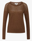LOUISANN PULLOVER MED HULMØNSTER Noa Noa Pullovers