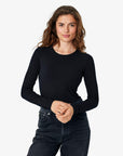 LYRANN RIBSTRIKKET BLUSE Noa Noa T-Shirts