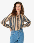 COLUMBINENN MØNSTRET BLUSE Noa Noa