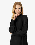 ANAISNN STRUKTURVÆVET KJOLE Noa Noa Long sleeve dresses