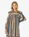 COLUMBINENN MØNSTRET KJOLE Noa Noa Long sleeve dresses