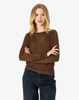 LOUISANN PULLOVER MED HULMØNSTER Noa Noa Pullovers