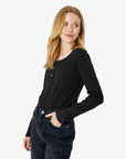 MINDYNN LANGÆRMET T-SHIRT Noa Noa