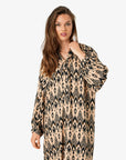 KATYUM VISKOSEKJOLE Unmade Long sleeve dresses