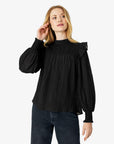 ANAISNN BLUSE MED FLÆSER Noa Noa