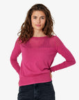LOUISANN PULLOVER MED HULMØNSTER Noa Noa Pullovers