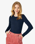 LYRANN RIBSTRIKKET BLUSE Noa Noa T-Shirts