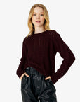 NILLENN STRIKKET PULLOVER Noa Noa Pullovers
