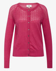 LOUISANN STRIKKET CARDIGAN MED HULMØNSTER Noa Noa Cardigans