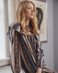 COLUMBINENN MØNSTRET KJOLE Noa Noa Long sleeve dresses