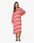 KATYUM VISKOSEKJOLE Unmade Long sleeve dresses