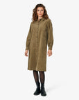 TRINENN FLØJLSKJOLE I ØKOLOGISK BOMULD Noa Noa Long sleeve dresses
