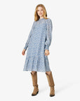 ANAISNN STRUKTURVÆVET KJOLE Noa Noa Long sleeve dresses