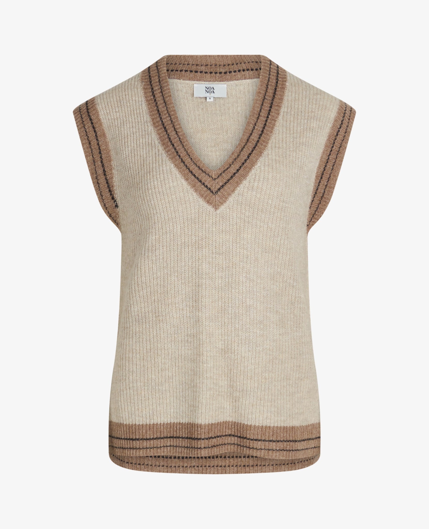LevaNN knitted wool mix slipover – Noa Noa Global