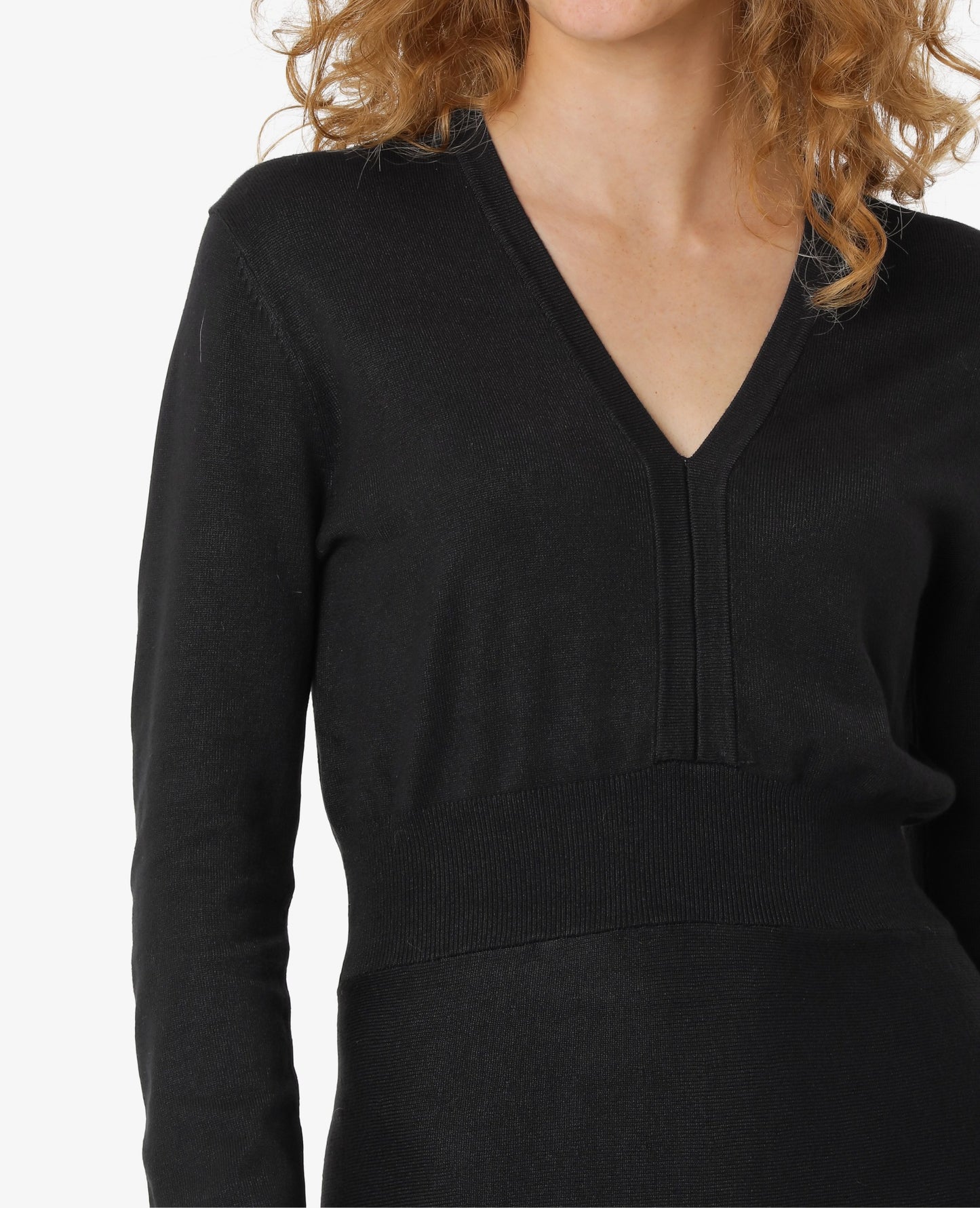 VISCOSE KNIT DRESS