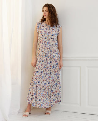 FLORAL MOSS DRESS