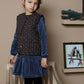 EVIENNM PRINTED QUILT WAISTCOAT