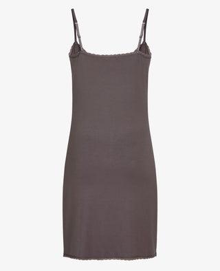 ESSENTIAL LACE JERSEY DRESS
