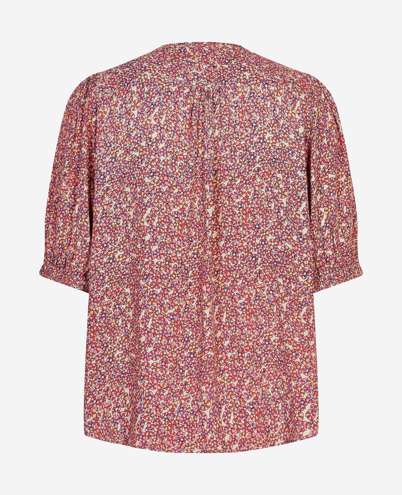 FLORAL MOSS BLOUSE