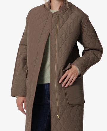 NOA QUILTED COAT OUTERWEAR