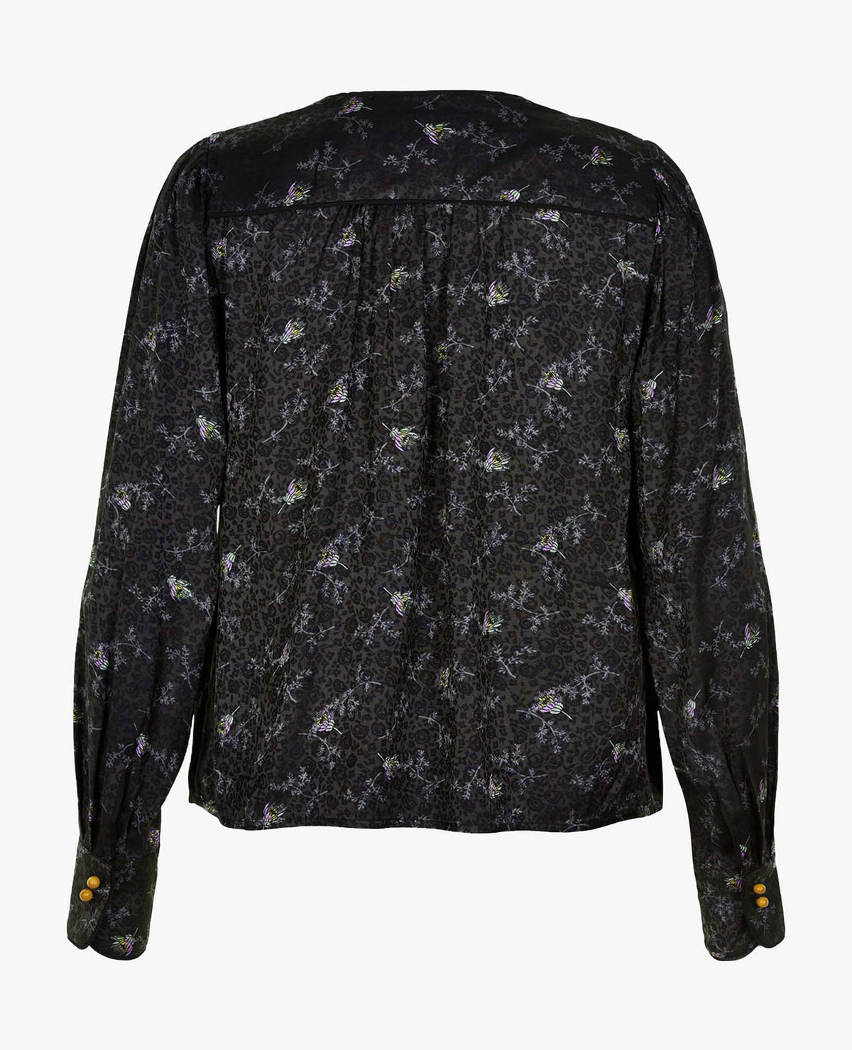 PRINTED VISCOSE JACQUARD Noa Noa Bluser