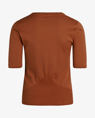 ORGANIC COTTON KNIT PULLOVER