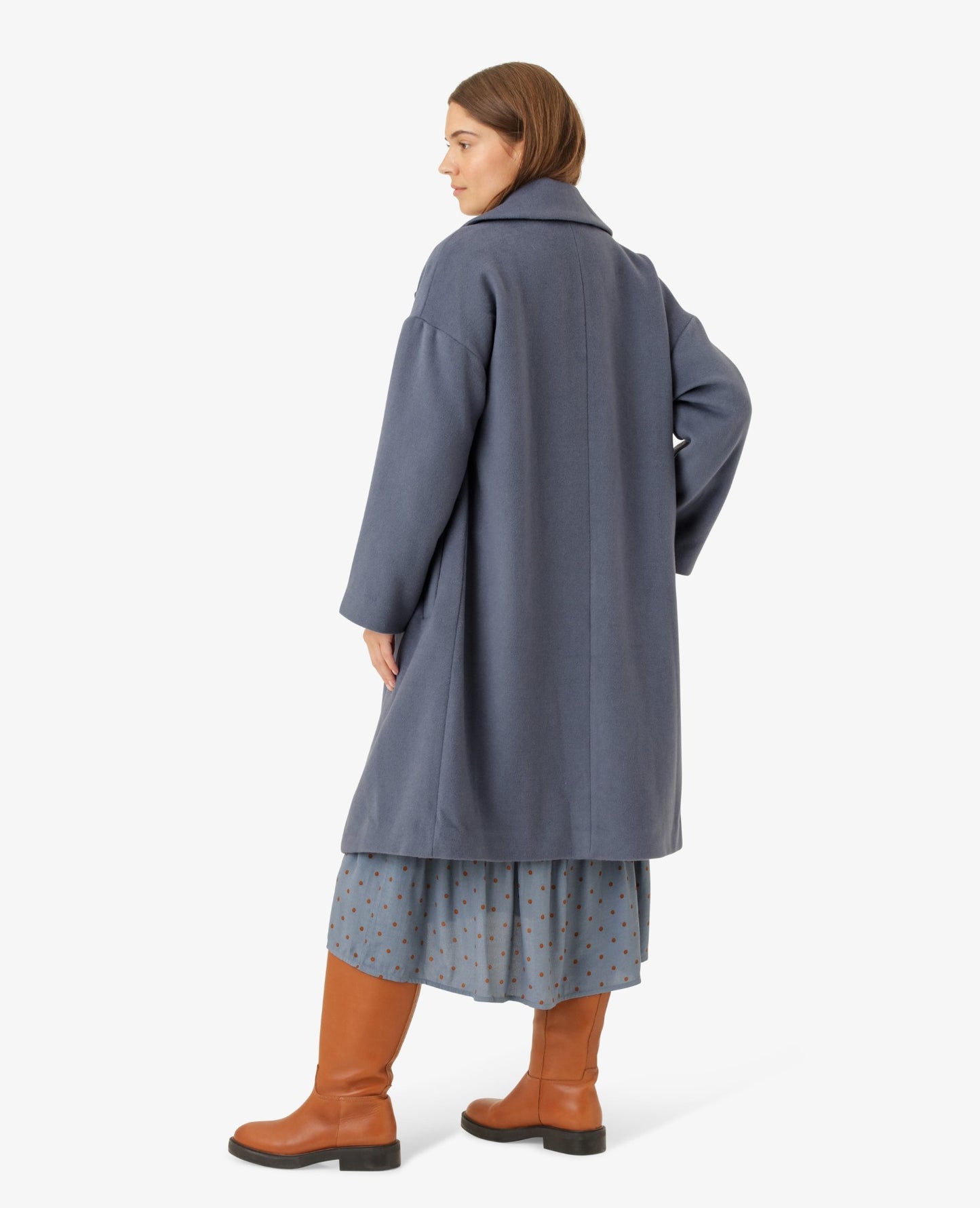 CECILIANN WOOL MIX COAT