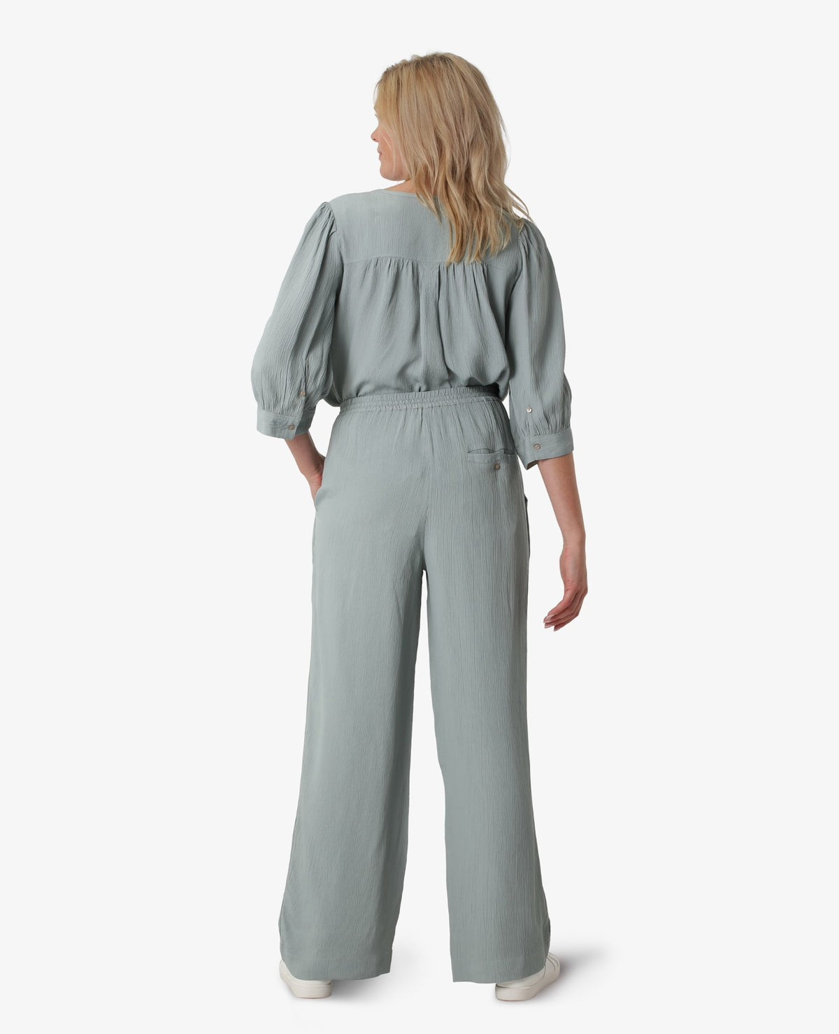 LIGHT VISCOSE STRUCTURE TROUSERS Noa Noa Bukser