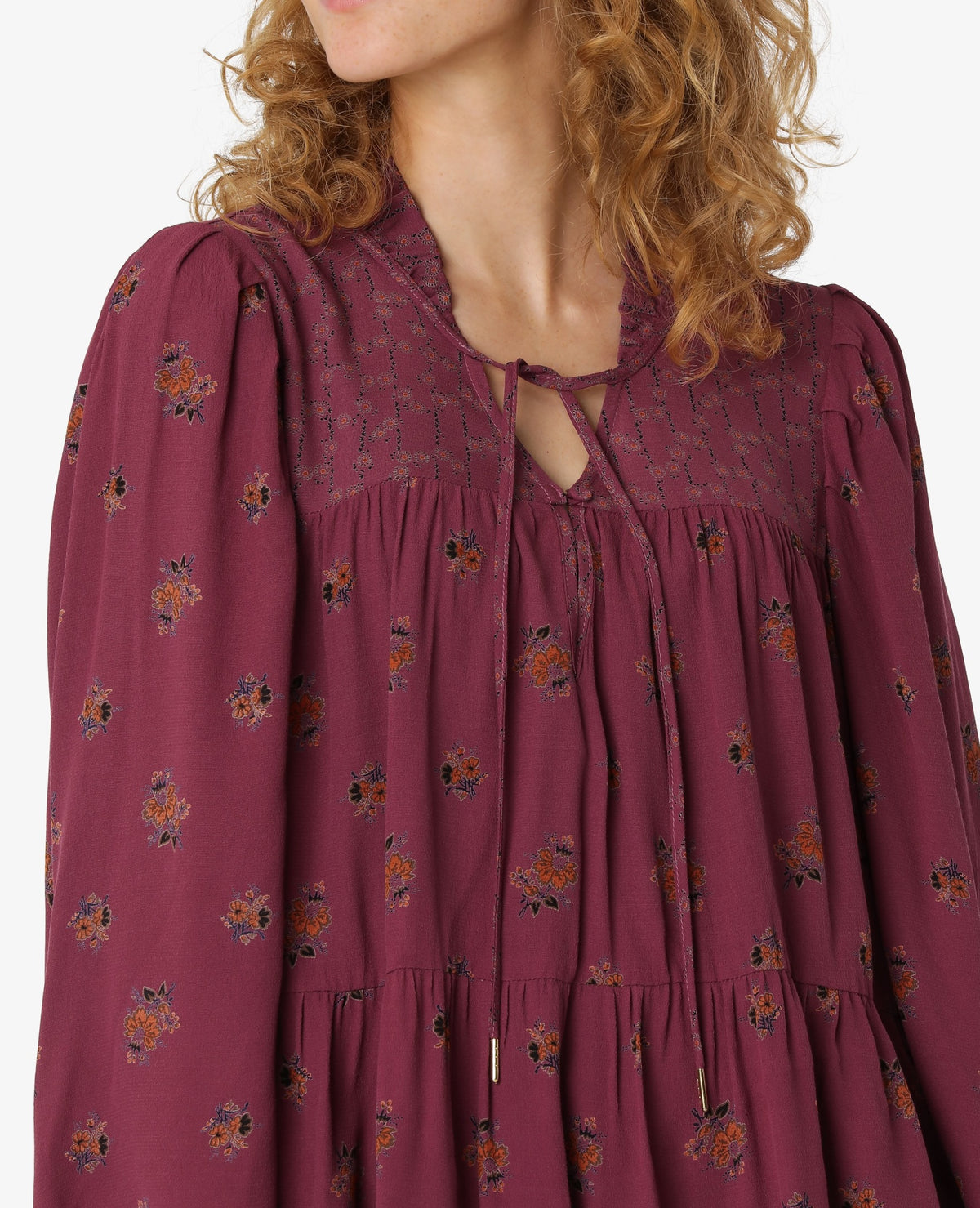 FLORAL MOSS BLOUSE Noa Noa Bluser