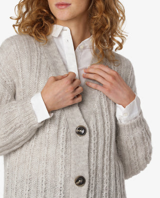 ESSENTIAL WINTER MOHAIR CARDIGAN
