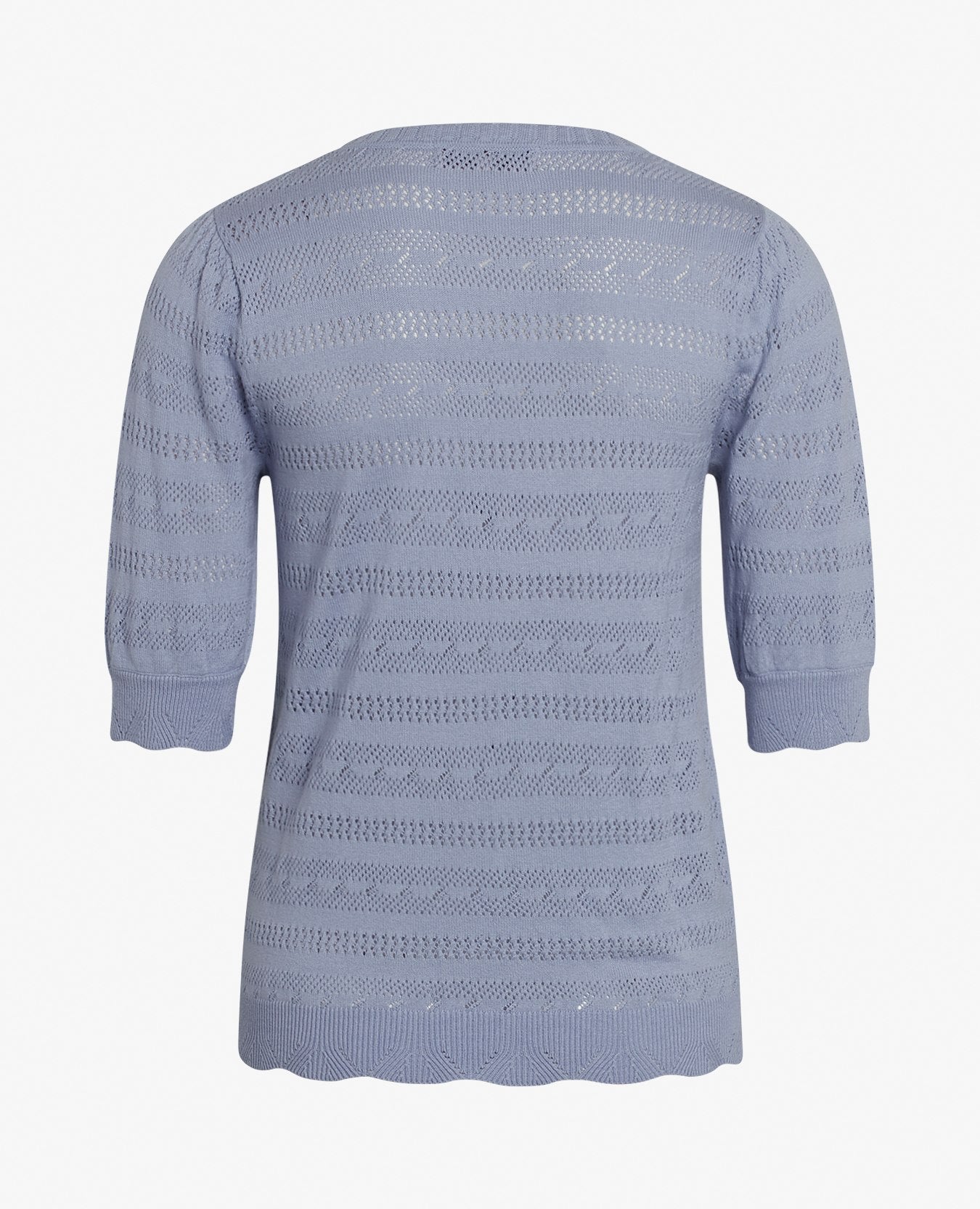 ORGANIC COTTON KNIT PULLOVER