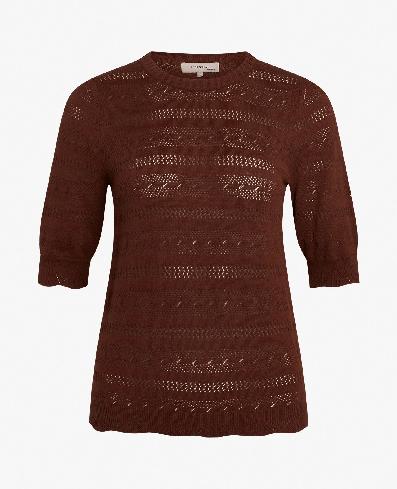 ORGANIC COTTON KNIT PULLOVER