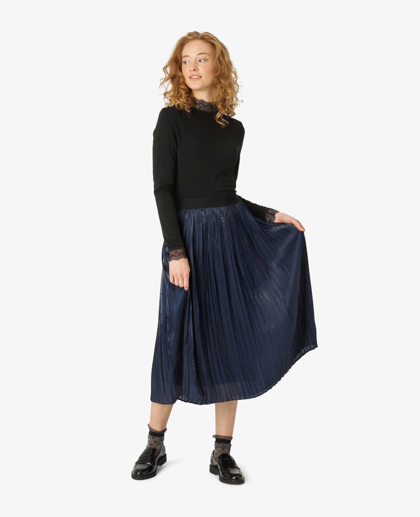 PLISSÉ SKIRT