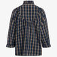 ORGANIC BLUE CHECK BLOUSE