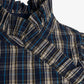 ORGANIC BLUE CHECK BLOUSE