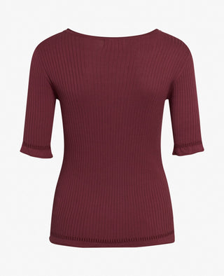 ESSENTIAL VISCOSE KNIT PULLOVER