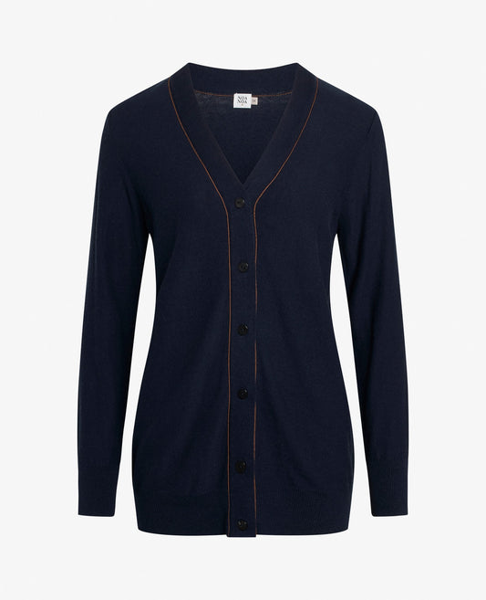 ESSENTIAL COTTON CASHMERE CARDIGAN