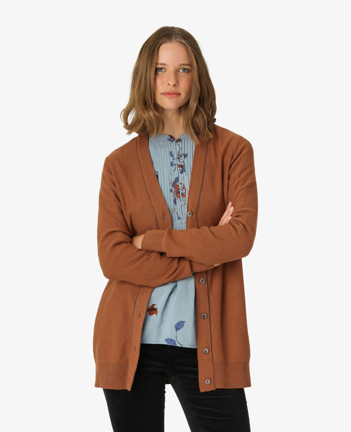 ESSENTIAL COTTON CASHMERE CARDIGAN Noa Noa Cardigans