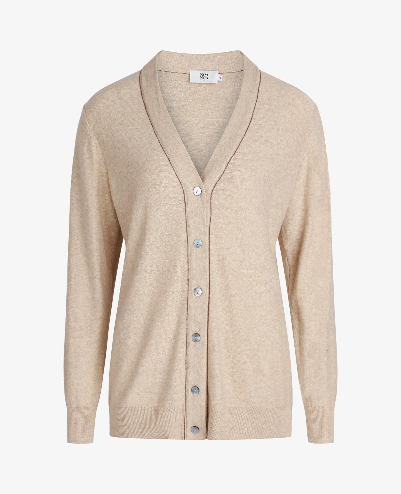 ESSENTIAL COTTON CASHMERE CARDIGAN