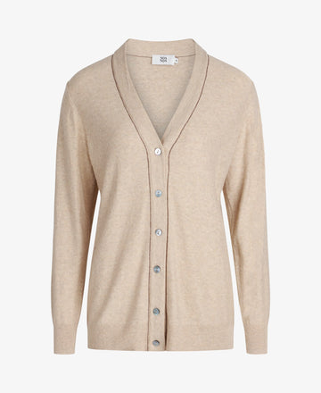 ESSENTIAL COTTON CASHMERE CARDIGAN