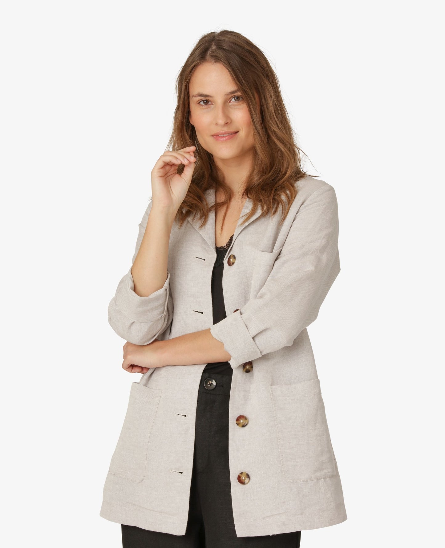 TIMELESS LINEN JACKET