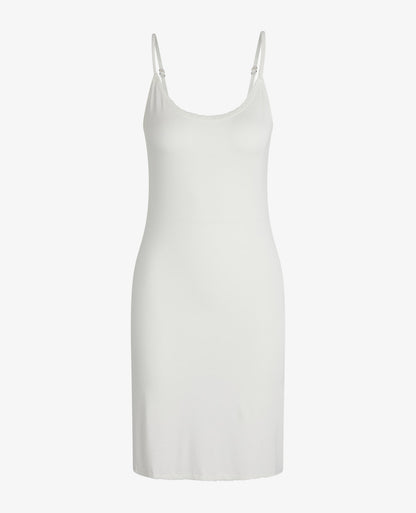 ALMANN BASIC SLIP DRESS WITH LACE HEM