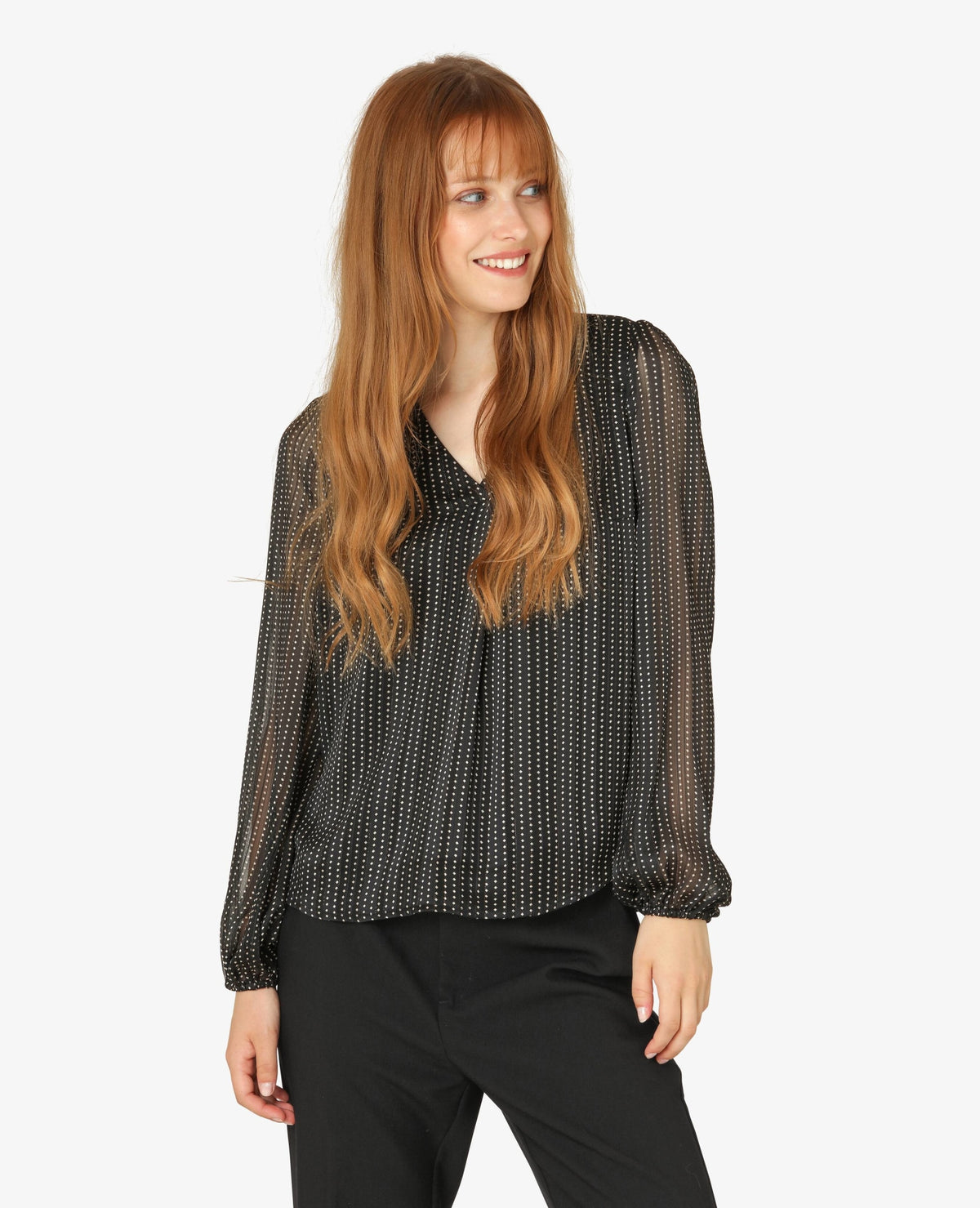 GERTRUDNN MØNSTRET BLUSE Noa Noa Bluser