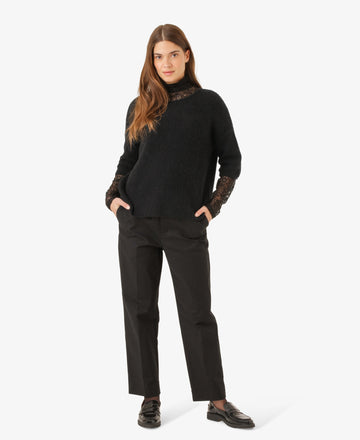 HILDENN KNITTED PULLOVER 3/4 SLEEVES