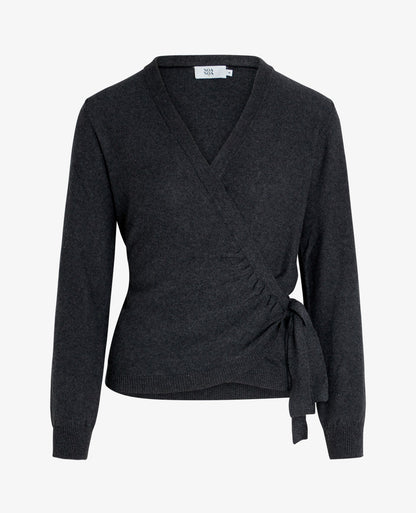 COTTON CASHMERE KNIT CARDIGAN