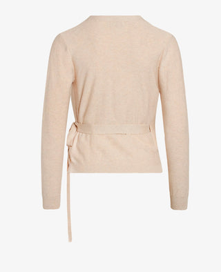 COTTON CASHMERE KNIT CARDIGAN