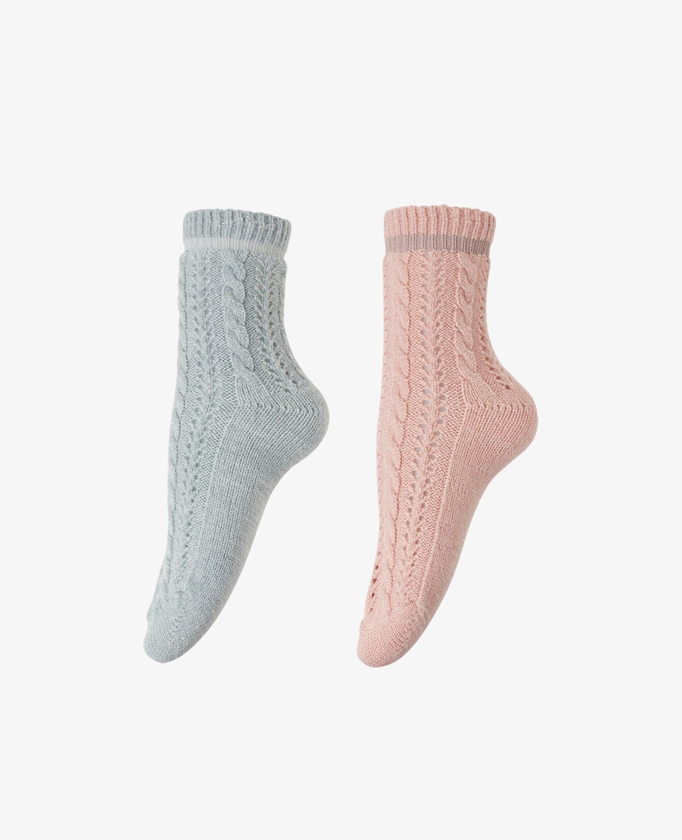 2 PACK POINTELLE SOCKS