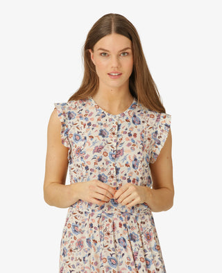 FLORAL MOSS DRESS