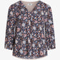 FLORAL MOSS BLOUSE